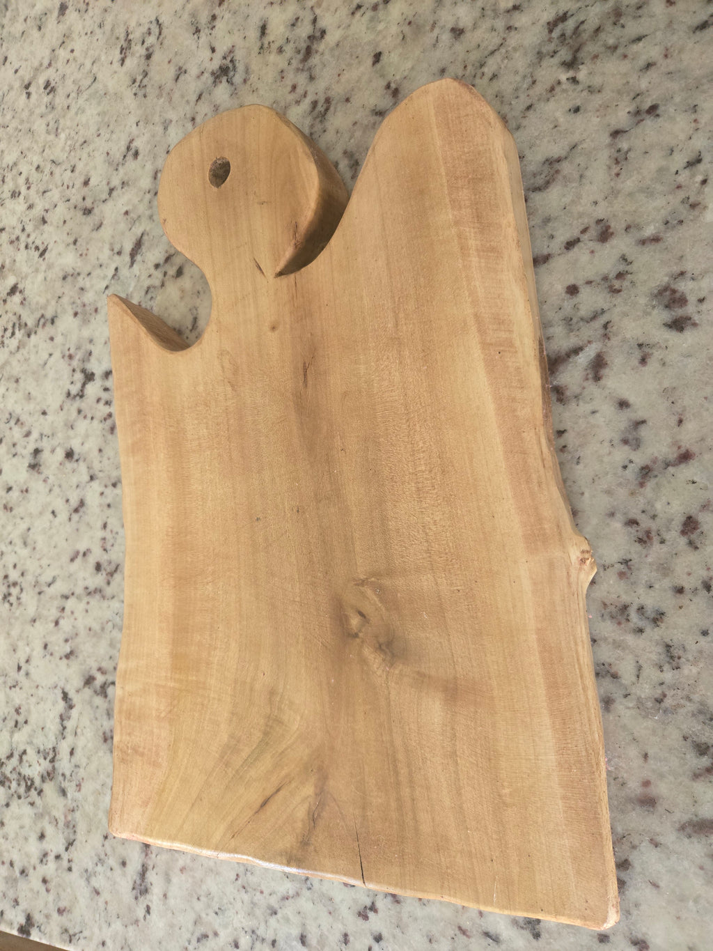 Coffee-Stained Rustic Charcuterie Board