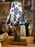 Rustic Wood Table Lamp