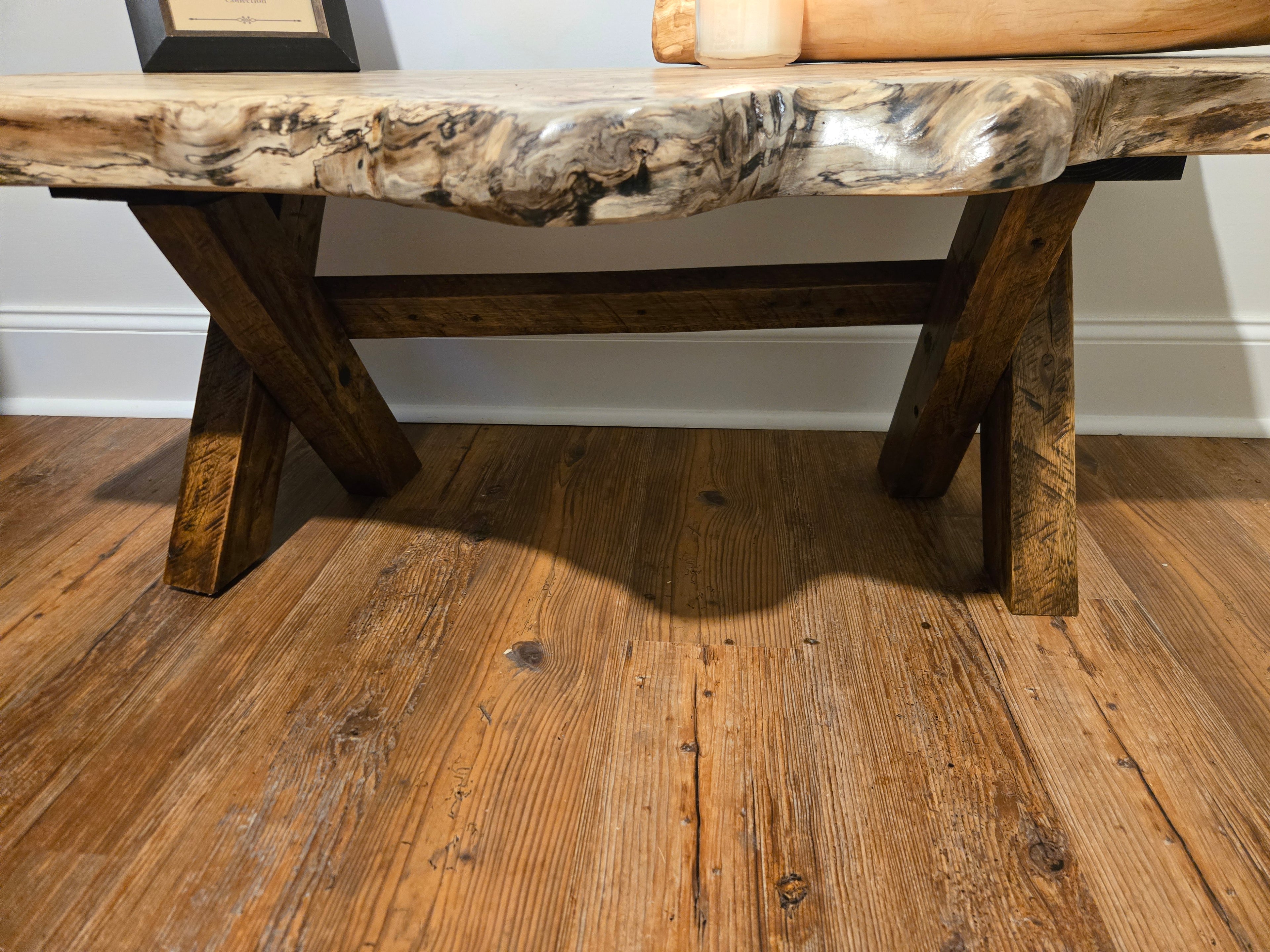 L & W Woodworking - Handcrafted Live Edge Coffee Table