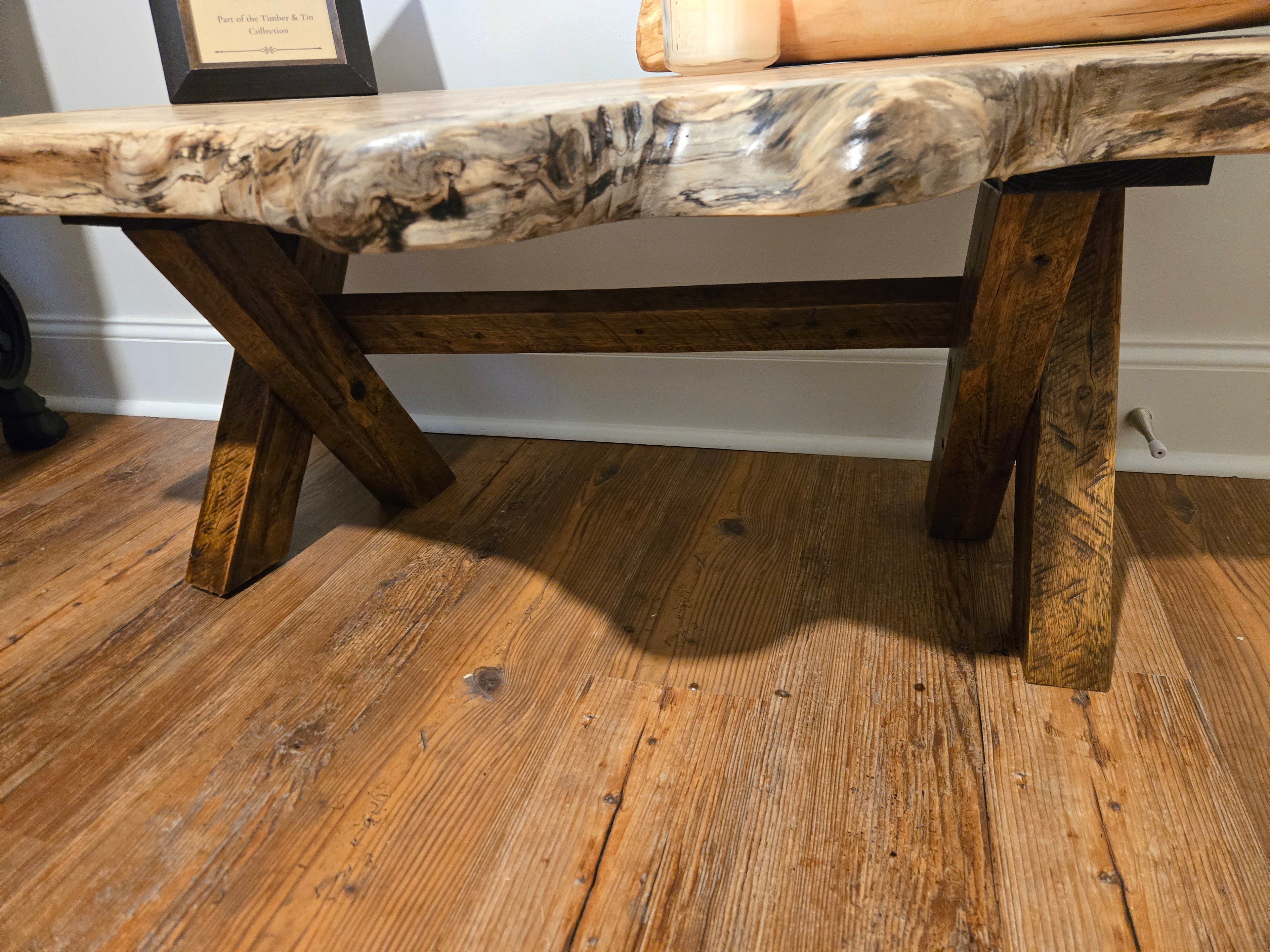 L & W Woodworking - Handcrafted Live Edge Coffee Table
