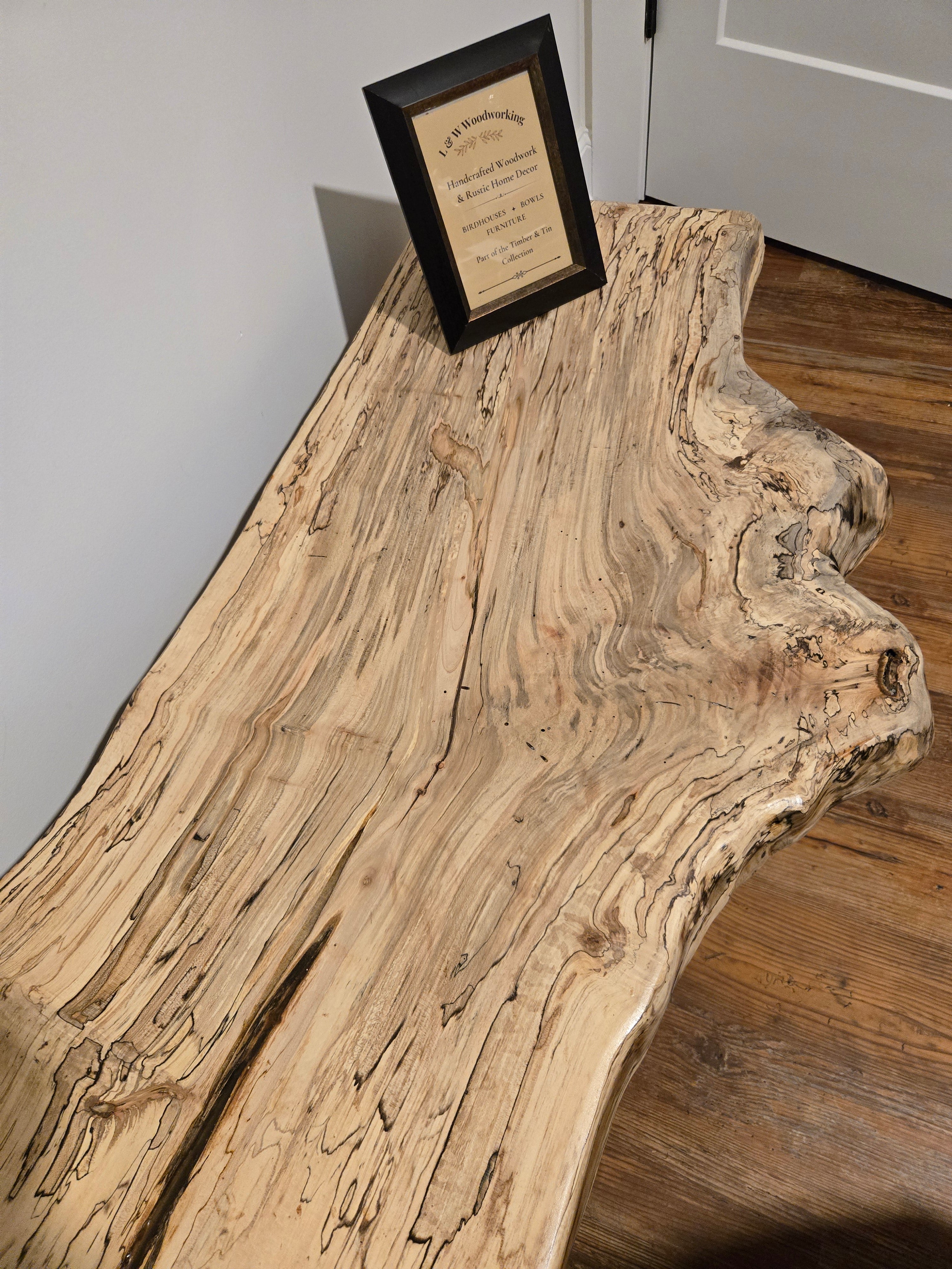 L & W Woodworking - Handcrafted Live Edge Coffee Table