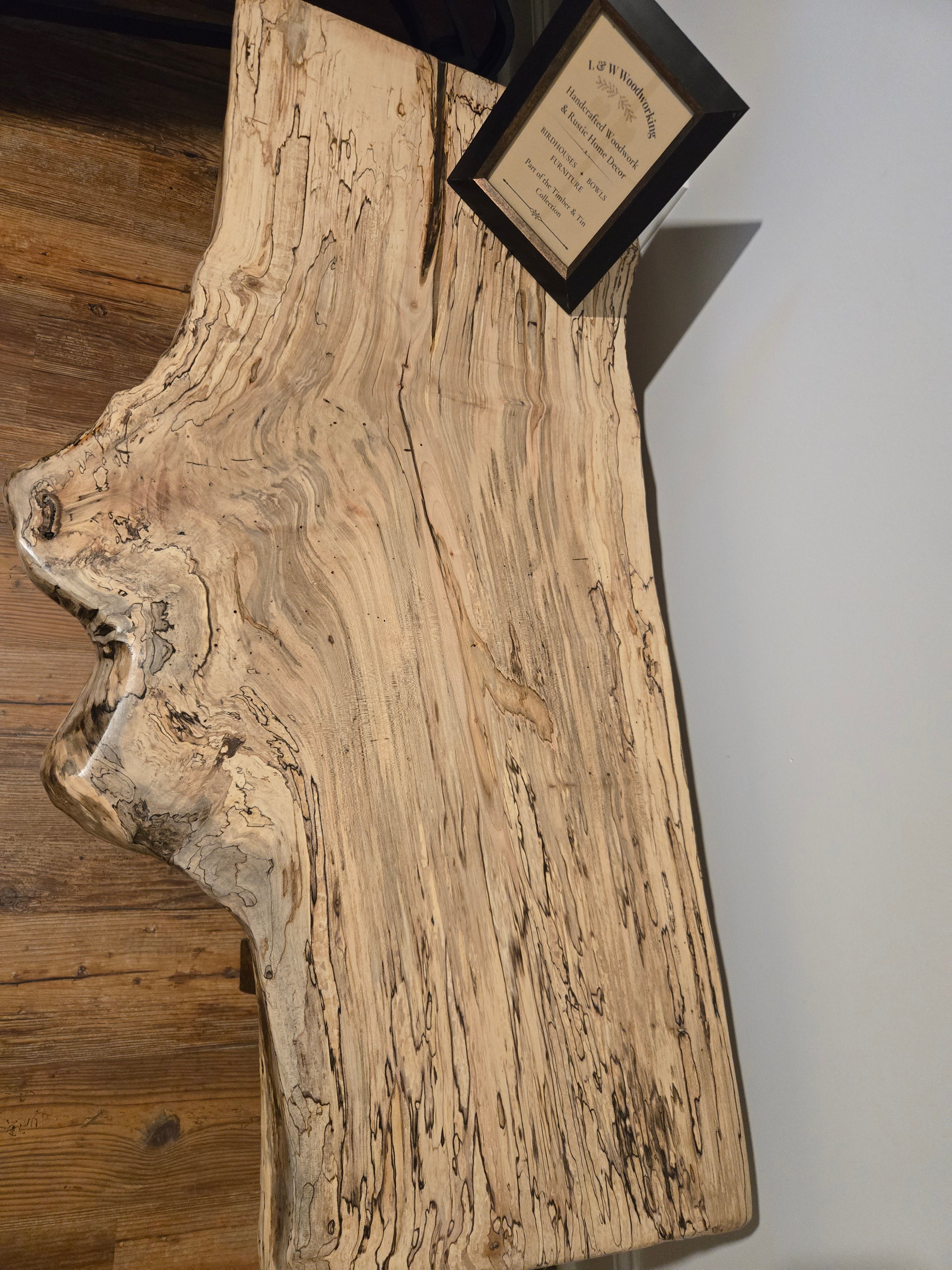L & W Woodworking - Handcrafted Live Edge Coffee Table