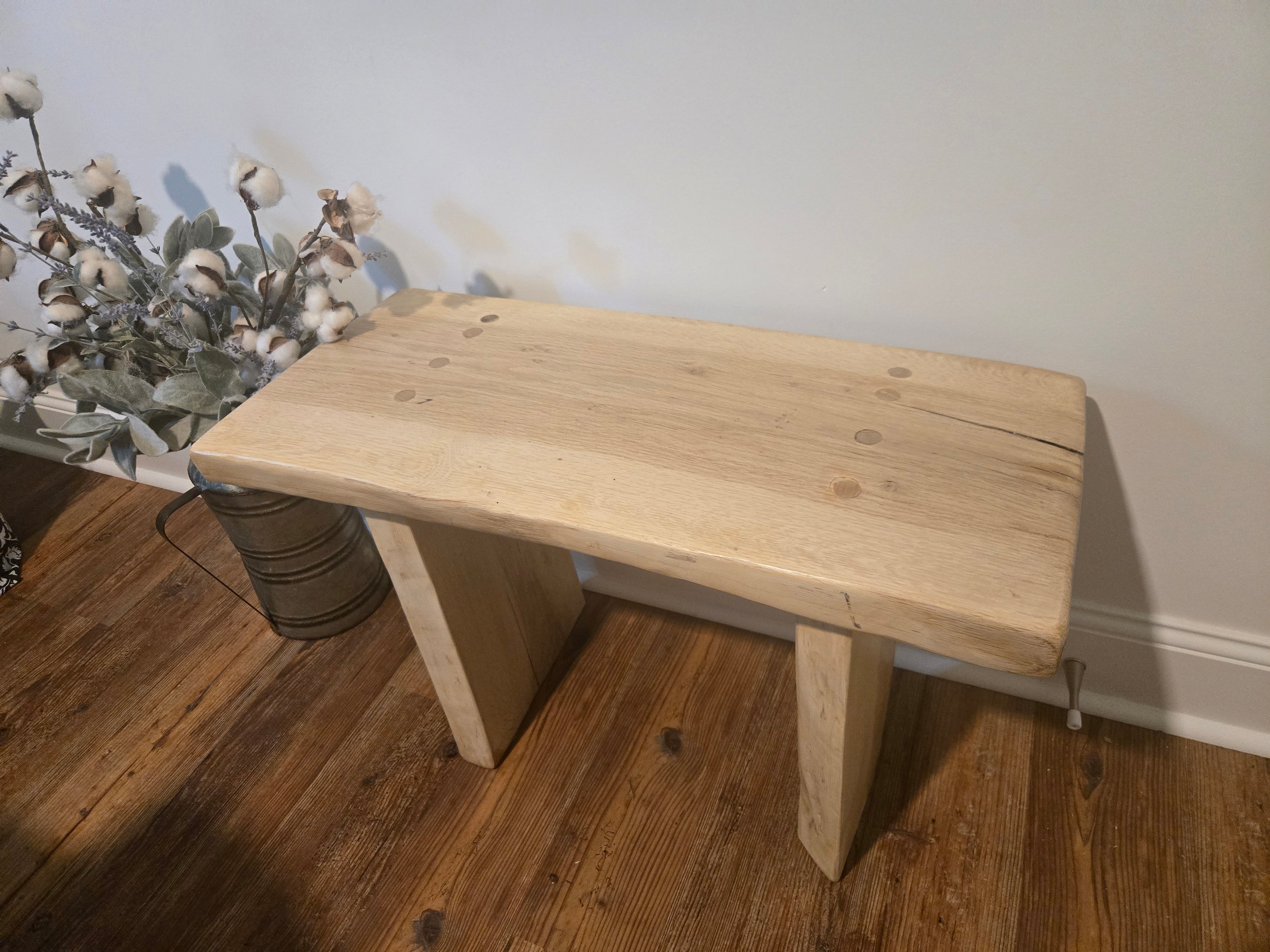 Handcrafted Rustic Bench / Table