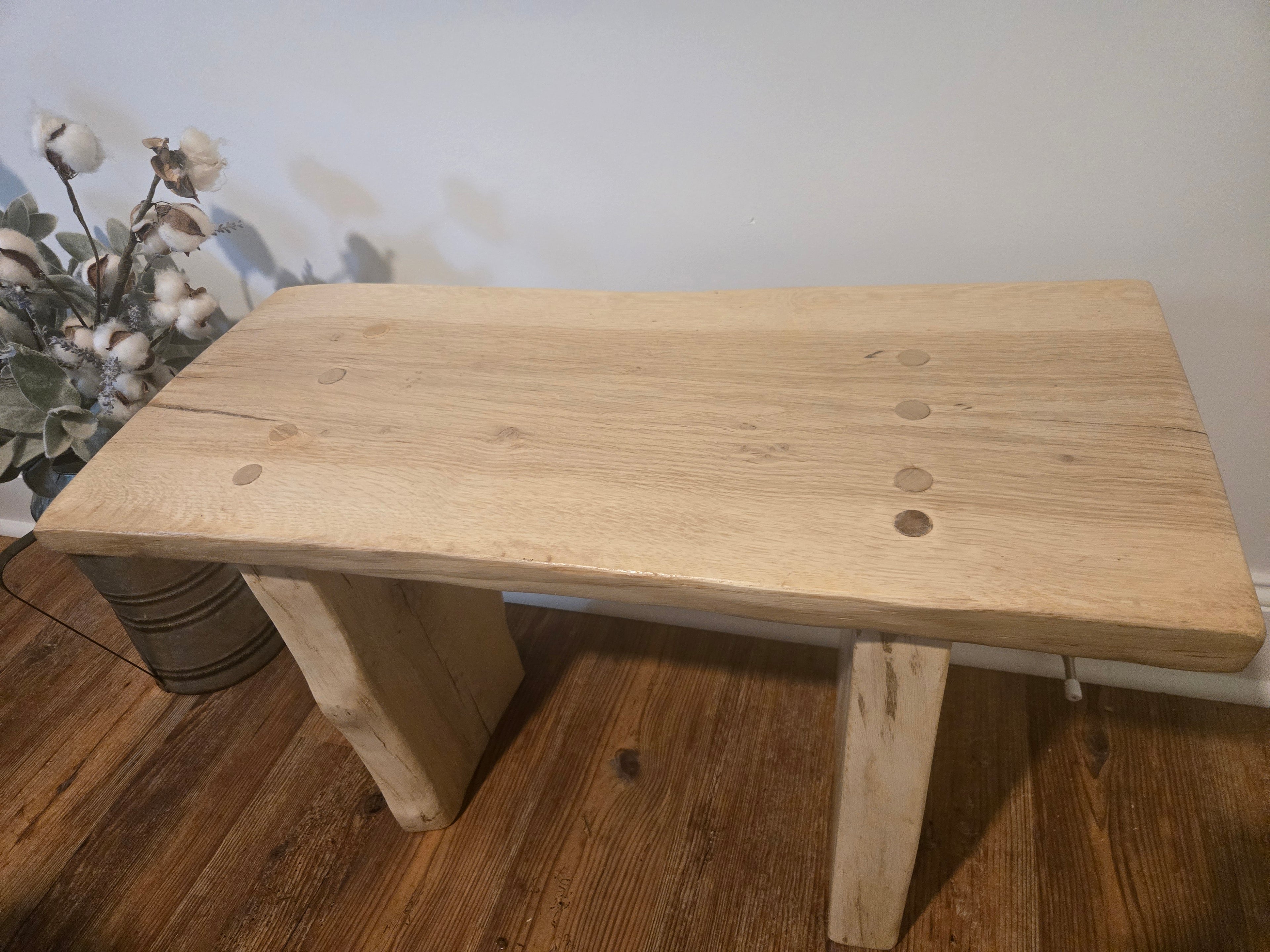 Handcrafted Rustic Bench / Table
