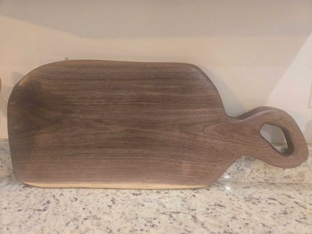 Large Handcrafted Black Walnut Charcuterie & Serving Board