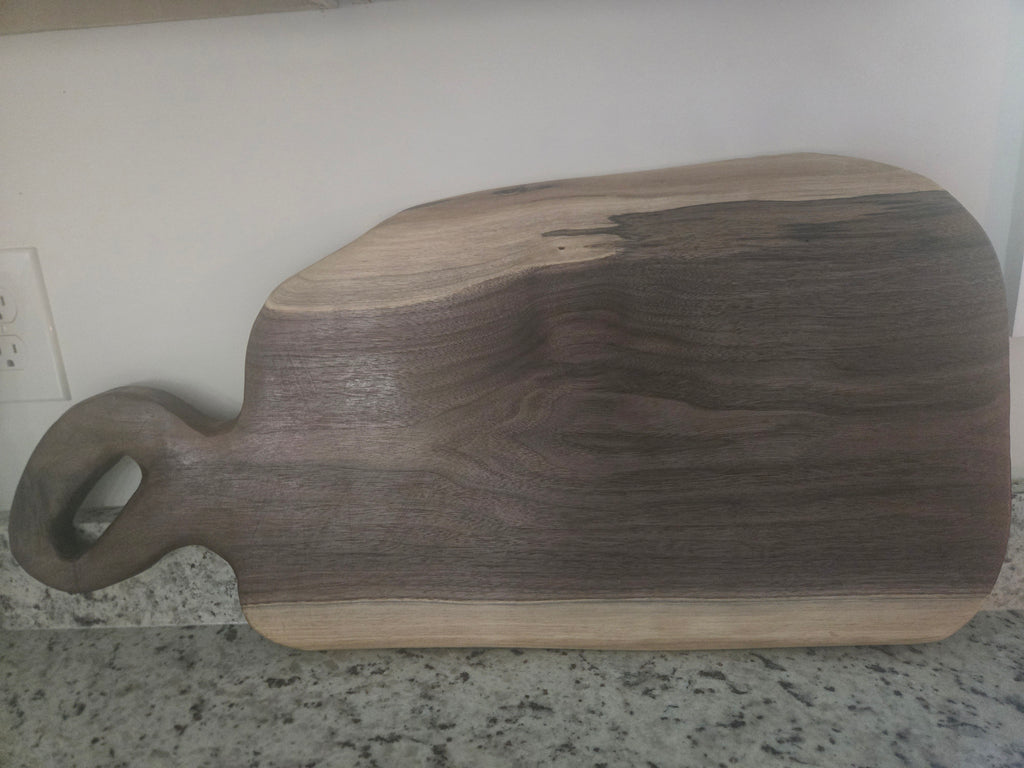 Large Handcrafted Black Walnut Charcuterie & Serving Board