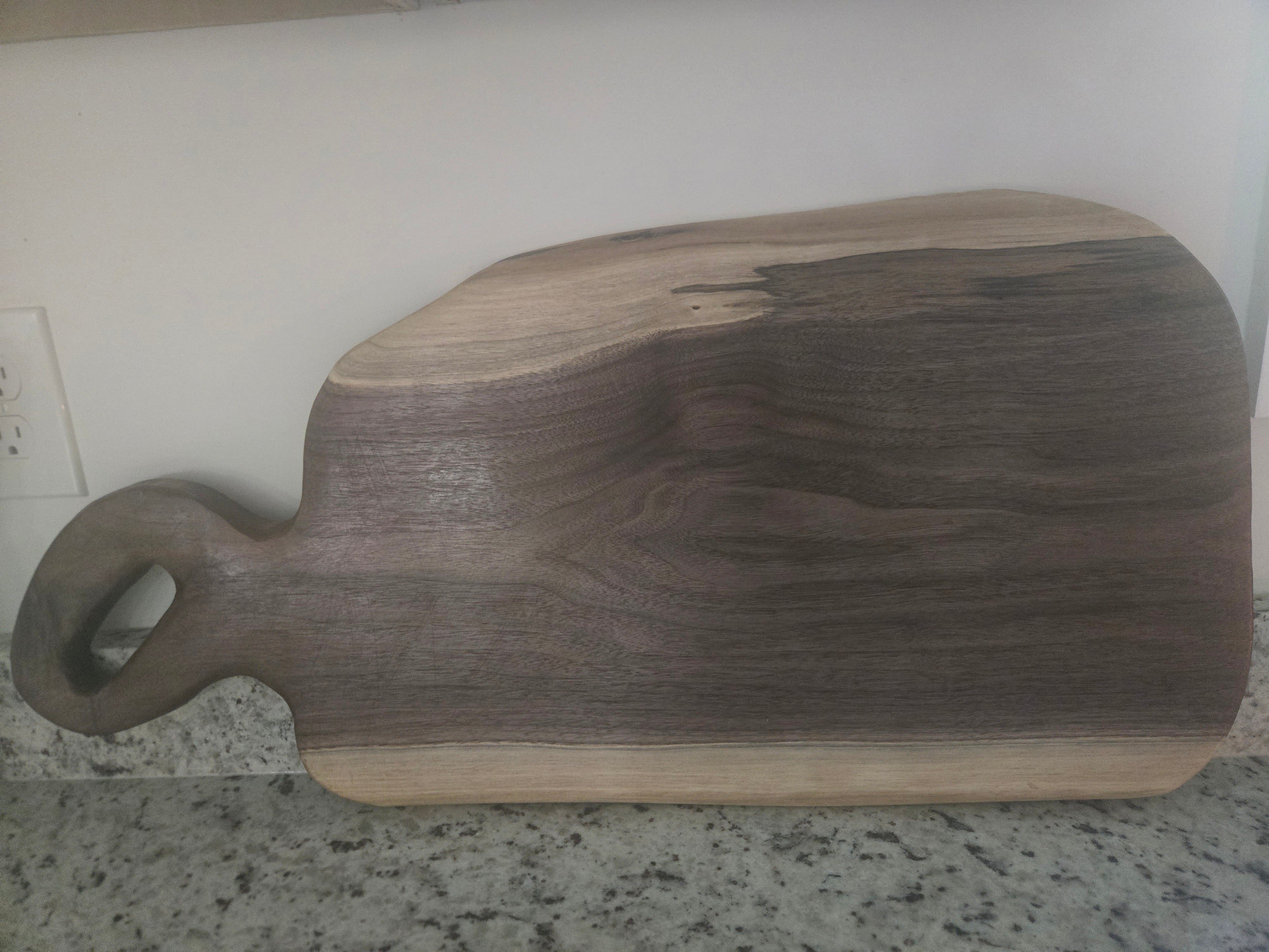 Large Handcrafted Black Walnut Charcuterie & Serving Board