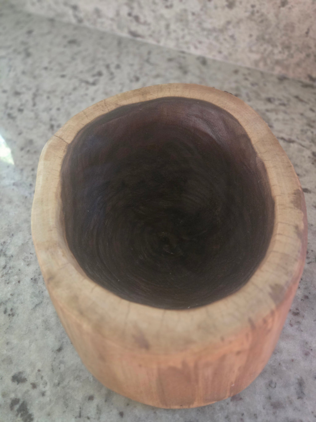 Handcrafted Black Walnut Bowl with Food-Safe Finish