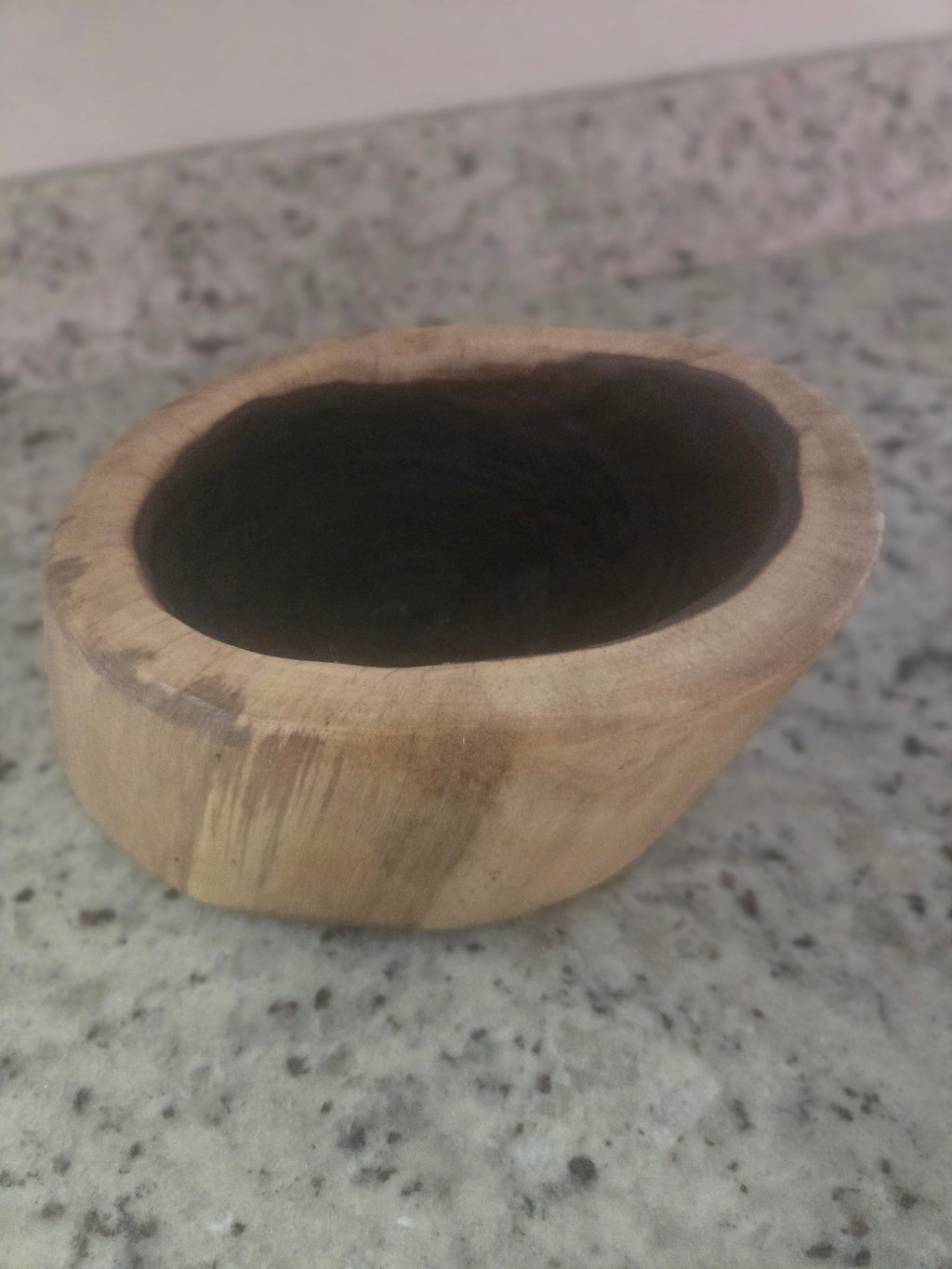 Handcrafted Black Walnut Bowl with Food-Safe Finish