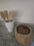 Handcrafted Black Walnut Bowl with Food-Safe Finish